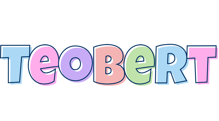 Teobert pastel logo
