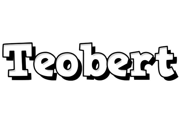 Teobert snowing logo
