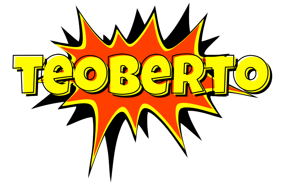 Teoberto bazinga logo