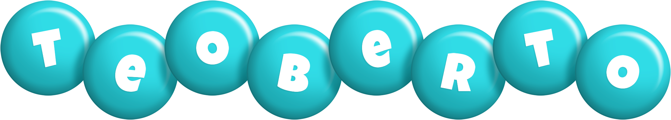 Teoberto candy-azur logo