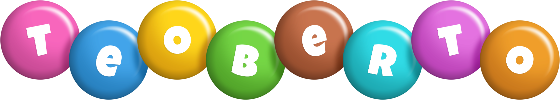 Teoberto candy logo