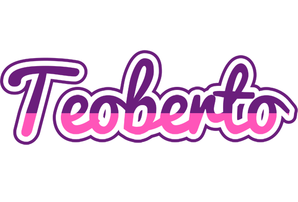 Teoberto cheerful logo