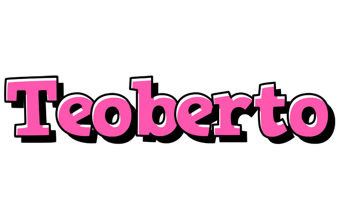 Teoberto girlish logo