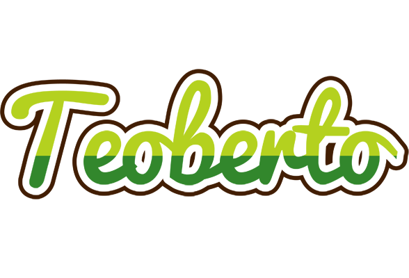 Teoberto golfing logo