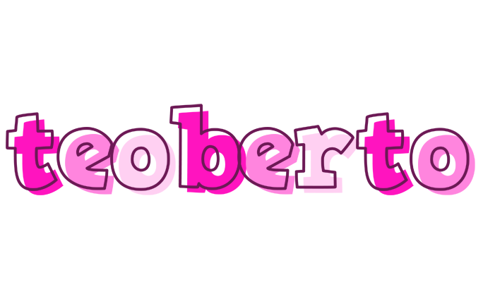 Teoberto hello logo
