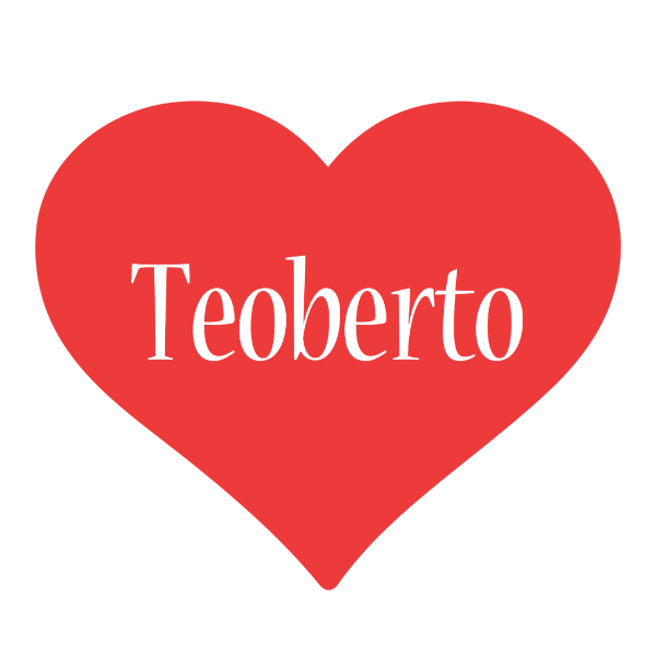 Teoberto love logo