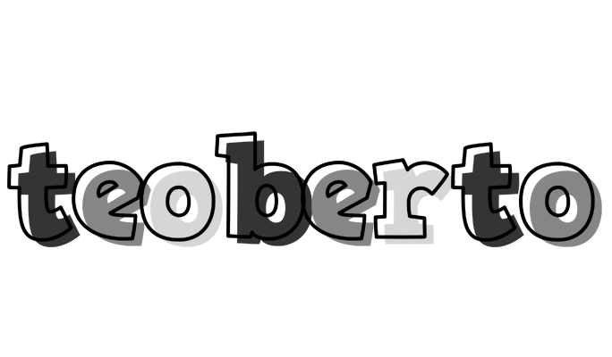 Teoberto night logo