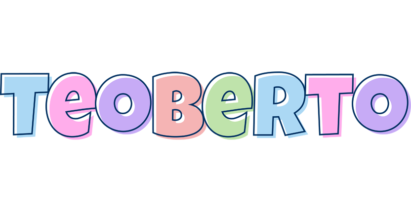 Teoberto pastel logo