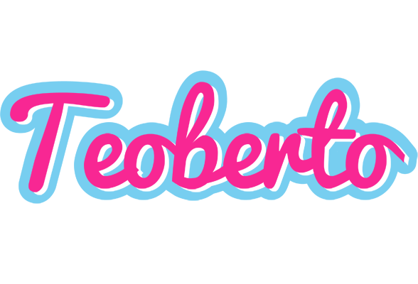 Teoberto popstar logo
