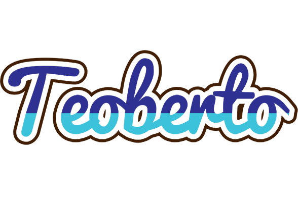 Teoberto raining logo