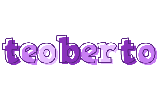 Teoberto sensual logo