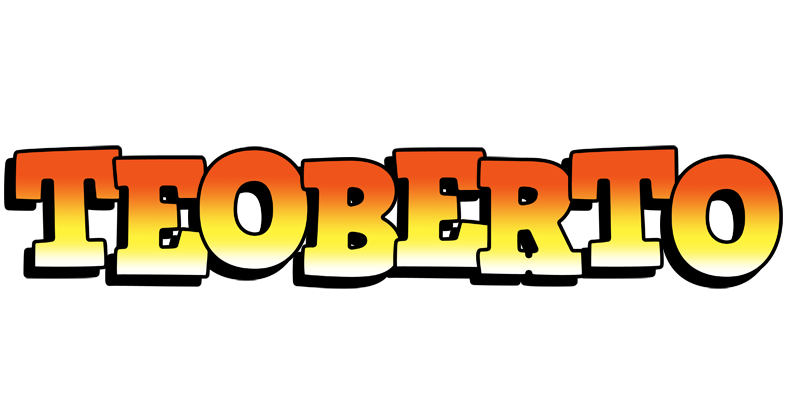 Teoberto sunset logo