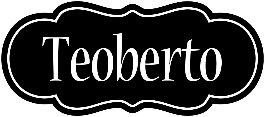 Teoberto welcome logo