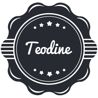 Teodine badge logo