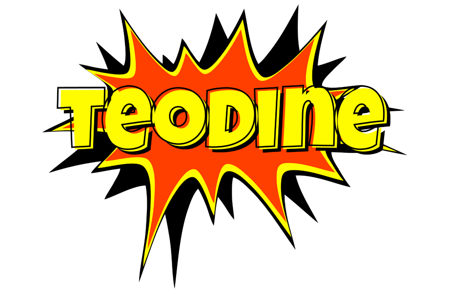 Teodine bazinga logo