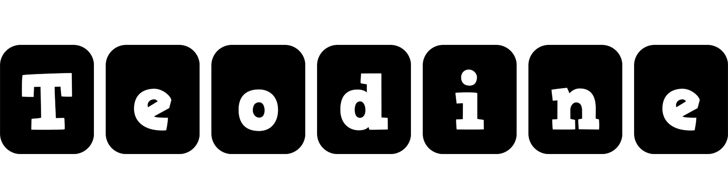 Teodine box logo