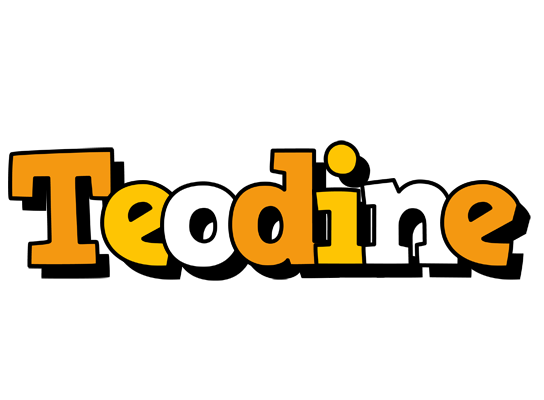 Teodine cartoon logo