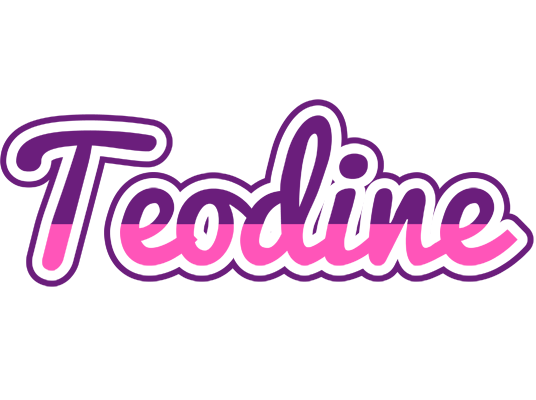 Teodine cheerful logo
