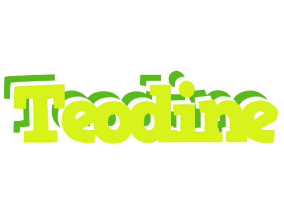 Teodine citrus logo