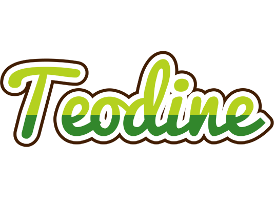 Teodine golfing logo