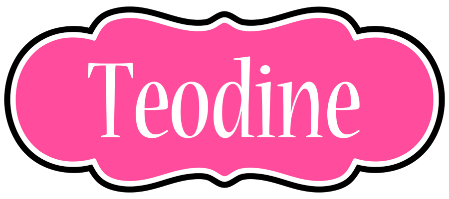 Teodine invitation logo