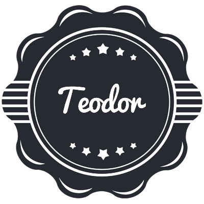 Teodor badge logo