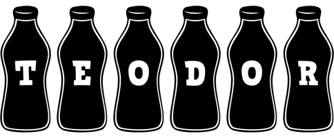 Teodor bottle logo