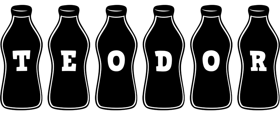 Teodor bottle logo