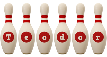 Teodor bowling-pin logo