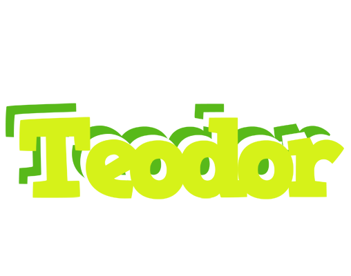 Teodor citrus logo