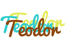 Teodor cupcake logo