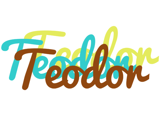 Teodor cupcake logo