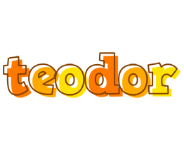 Teodor desert logo