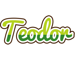 Teodor golfing logo