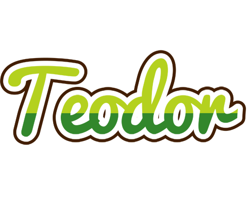 Teodor golfing logo