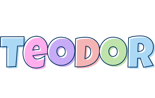 Teodor pastel logo
