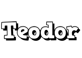 Teodor snowing logo