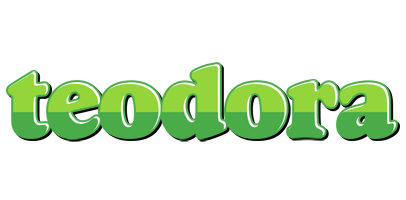 Teodora apple logo