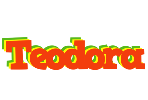 Teodora bbq logo