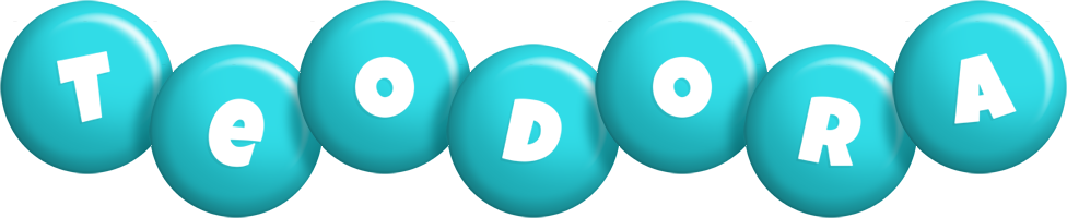 Teodora candy-azur logo
