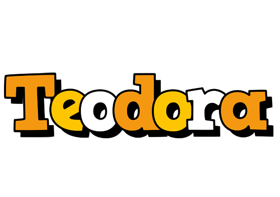 Teodora cartoon logo