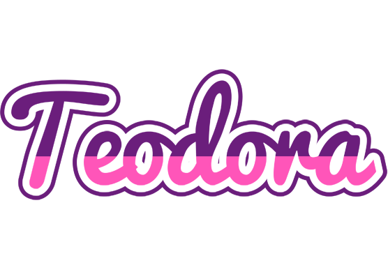 Teodora cheerful logo