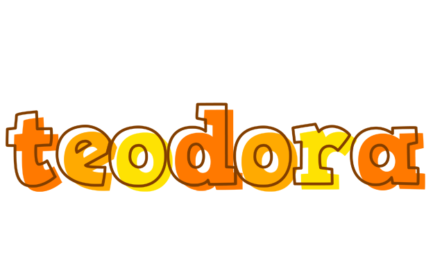 Teodora desert logo