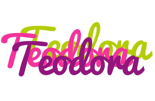 Teodora flowers logo