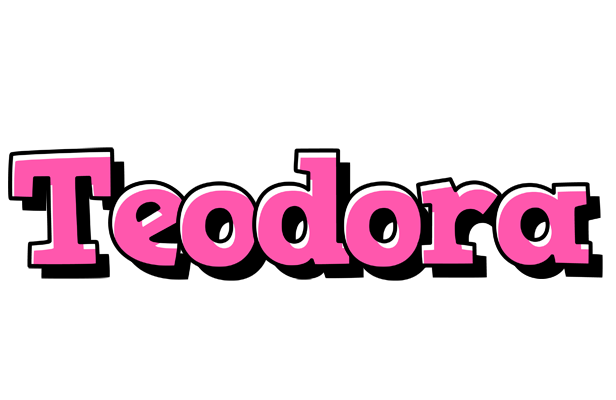 Teodora girlish logo