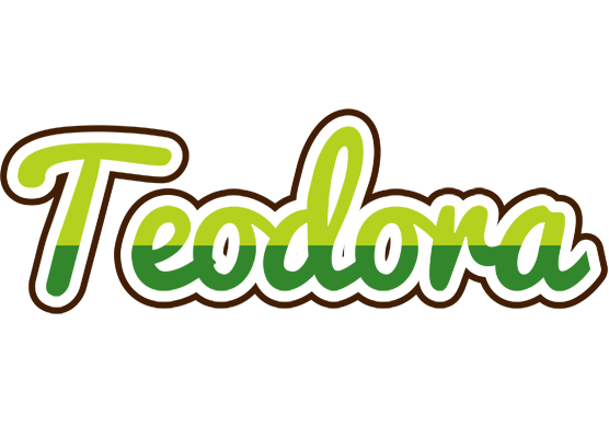 Teodora golfing logo