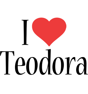 Teodora i-love logo