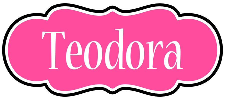 Teodora invitation logo