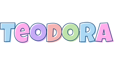 Teodora pastel logo