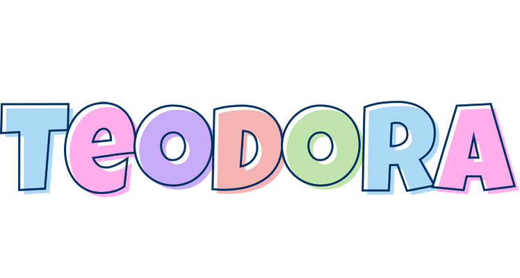 Teodora pastel logo
